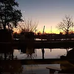 Poellodge, Luxe Houseboot Met Zonnig Terras Lejlighed *